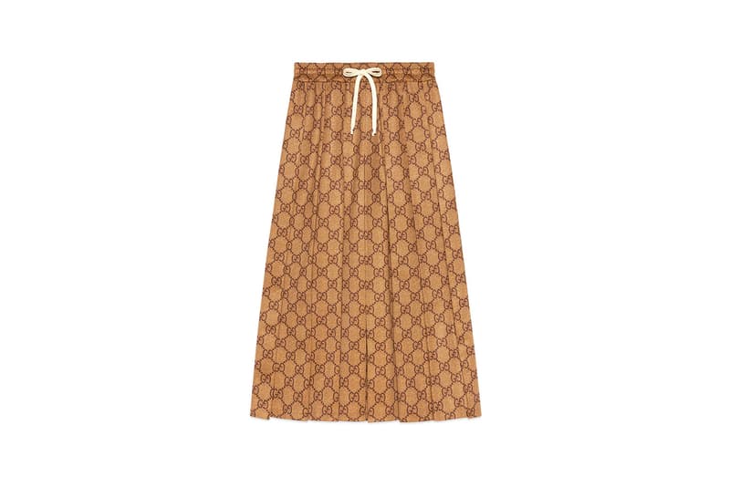 Gucci Technical Jersey Skirt Logo