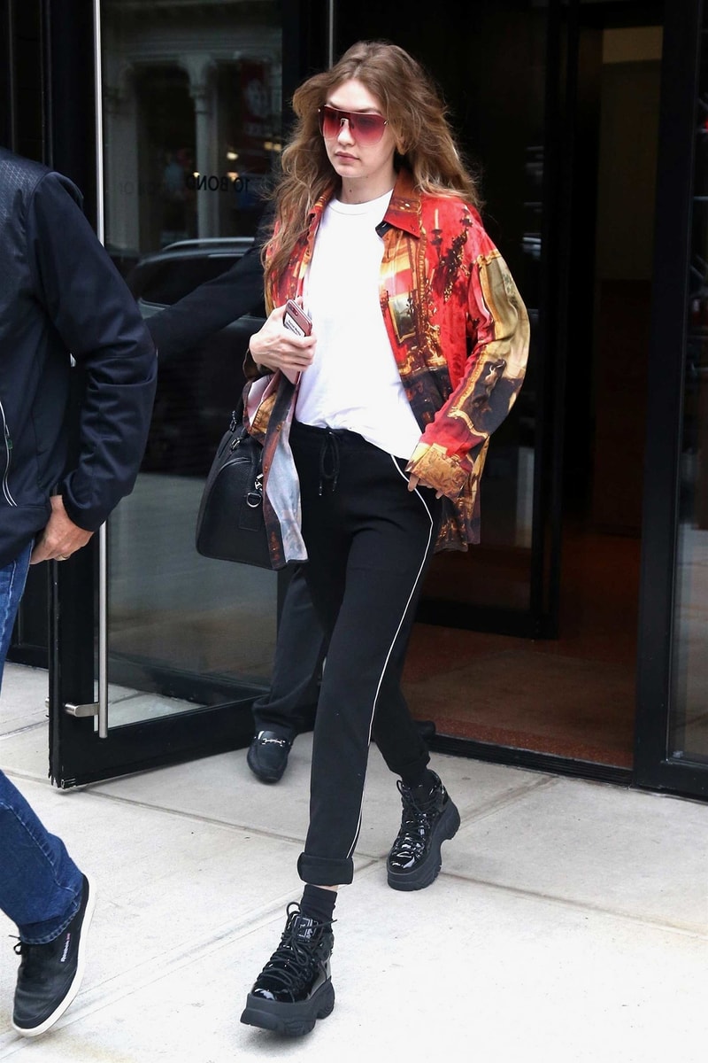 Gigi Hadid's Naked Wolfe Platform Sneakers/Boots