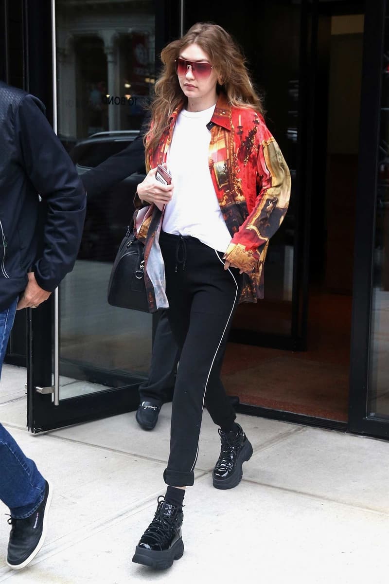 Gigi Hadid S Naked Wolfe Platform Sneakers Boots Hypebae