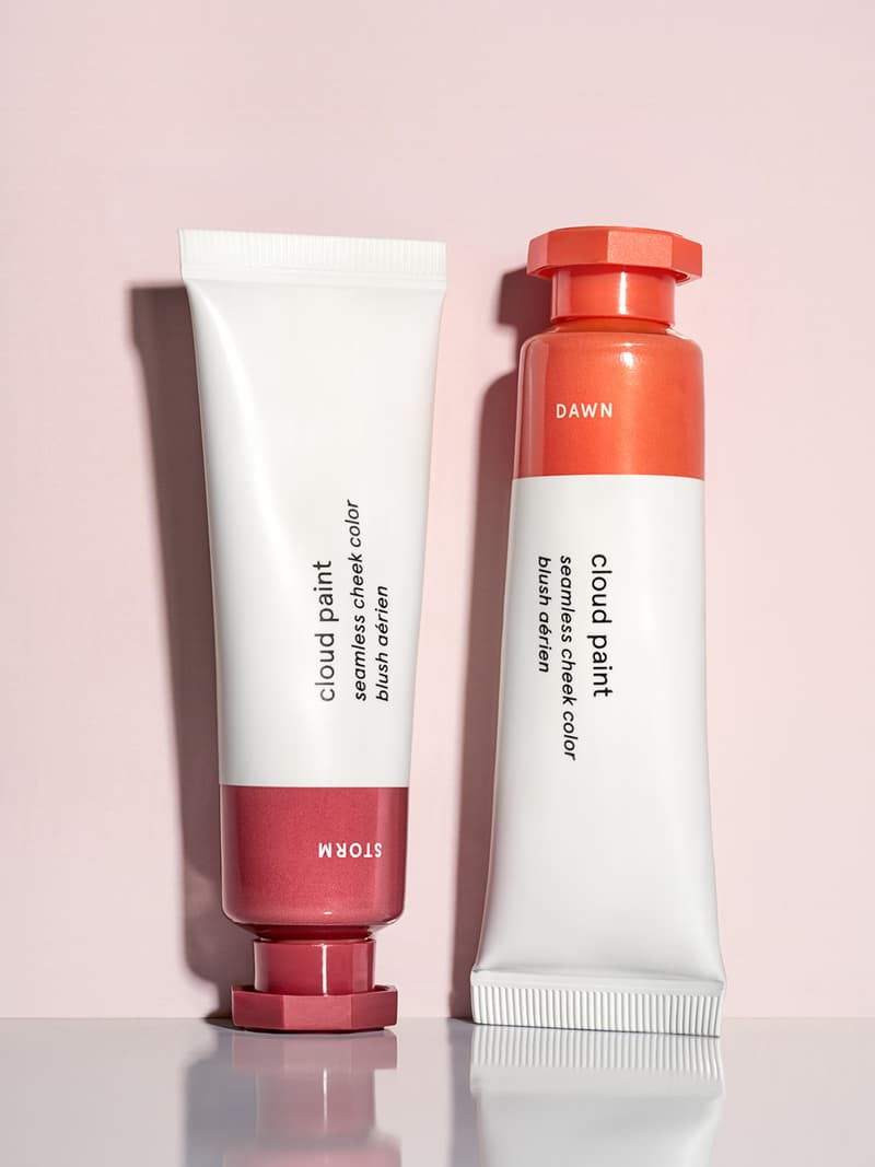 Glossier Cloud Paint Blush Shades Dawn Storm Makeup Emily Weiss