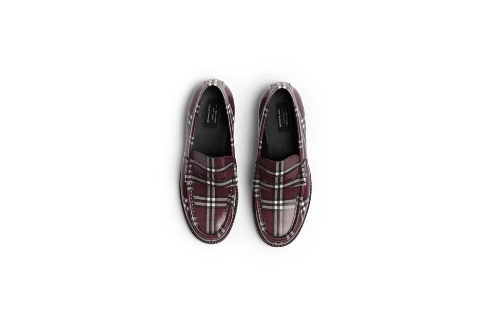 Gosha Rubchinskiy Burberry Fall Winter 2018 Collection Coats Shirts Hat Scarf Shoes