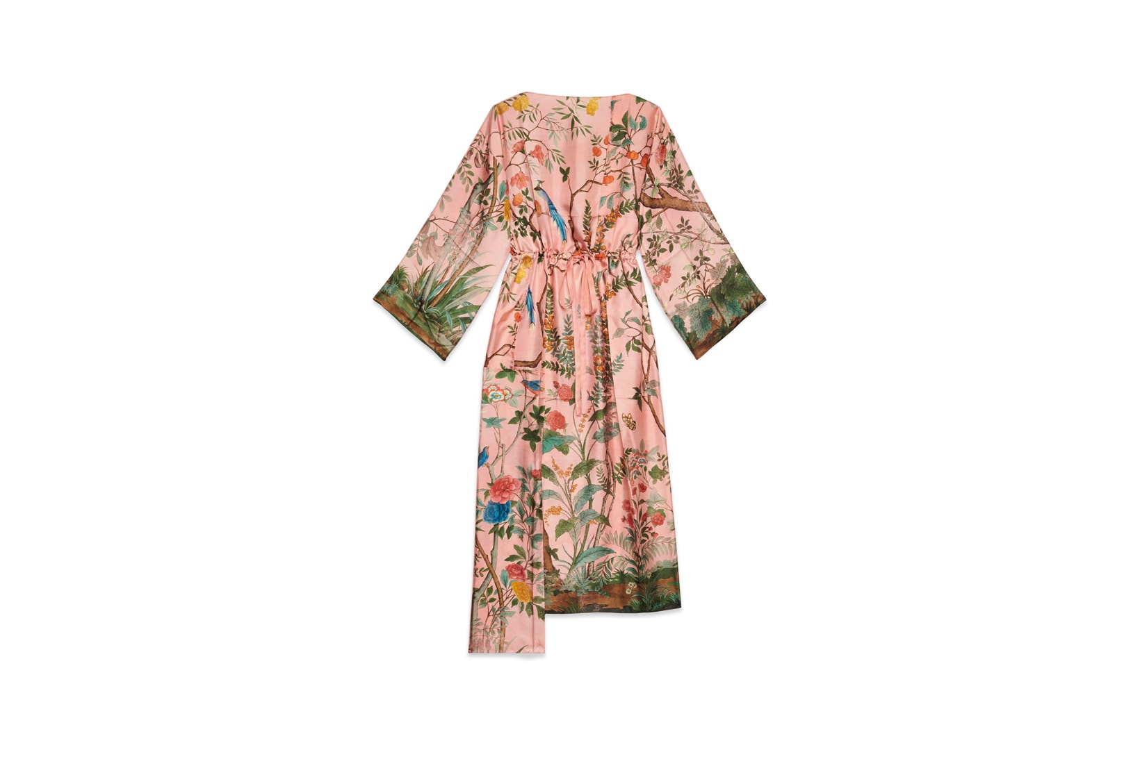 Gucci Garden Capsule Collection Floral Pyjama Robe Pink Green