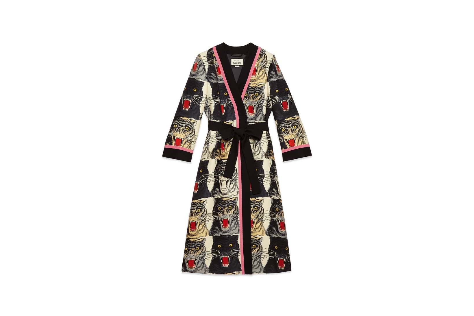 Gucci Garden Capsule Collection Cat Robe Black Pink