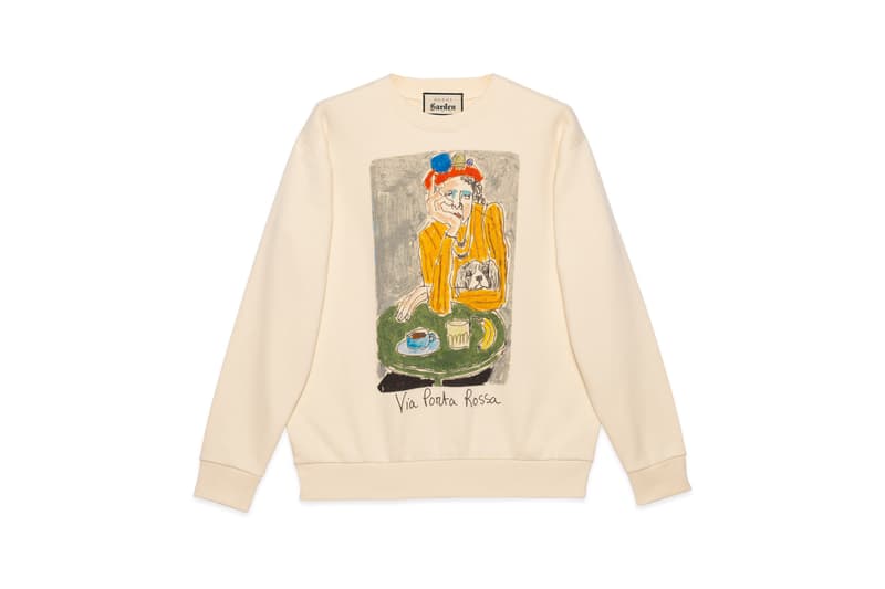 Gucci Garden Capsule Collection Isabella Cotier Sweatshirt Cream