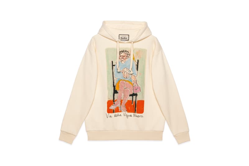 Gucci Garden Capsule Collection Isabella Cotier Hoodie Cream