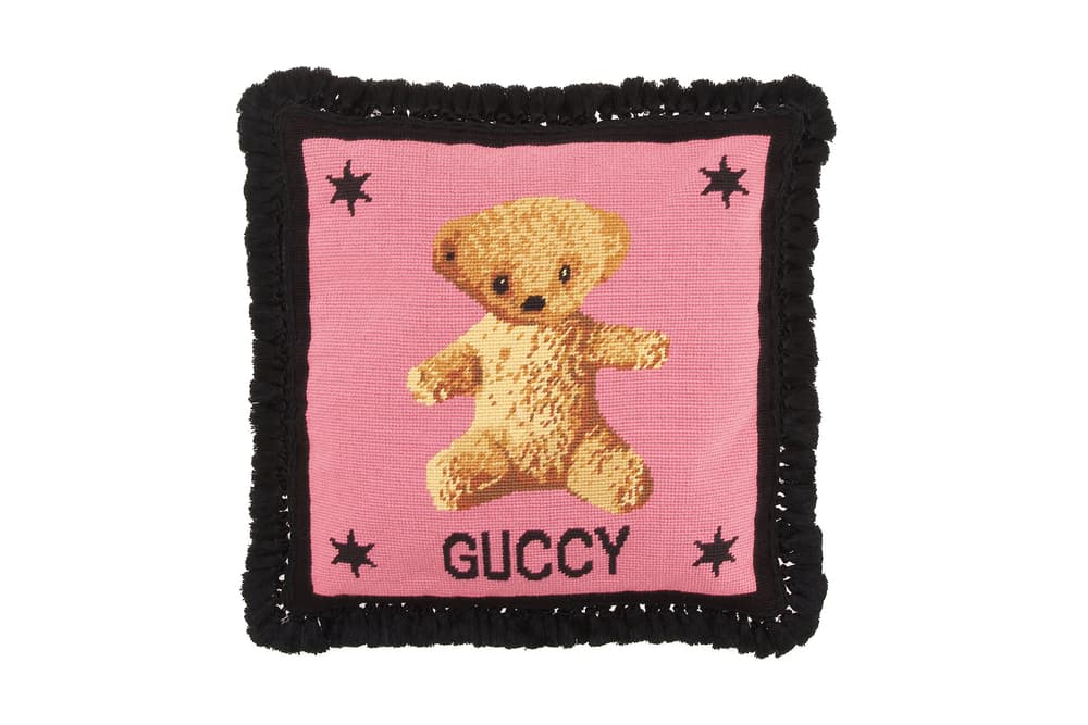 Gucci Homeware Collection Candle Cushion Chair Table Tray Incense Burner Wallpaper
