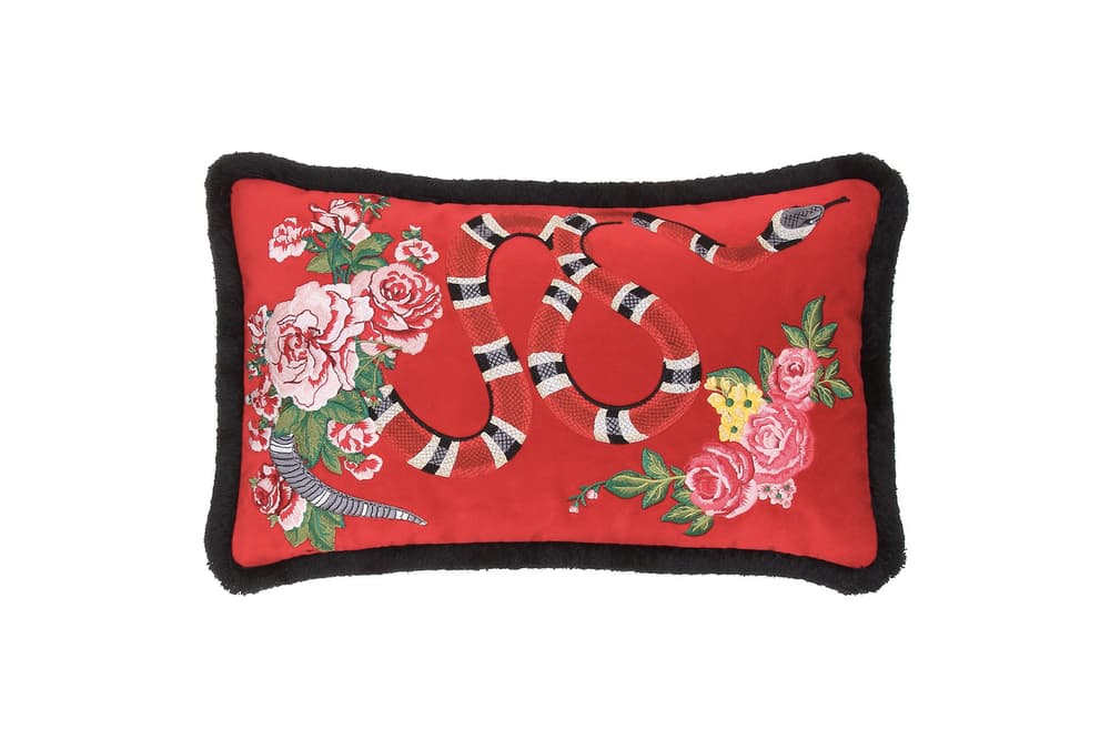 Gucci Homeware Collection Candle Cushion Chair Table Tray Incense Burner Wallpaper