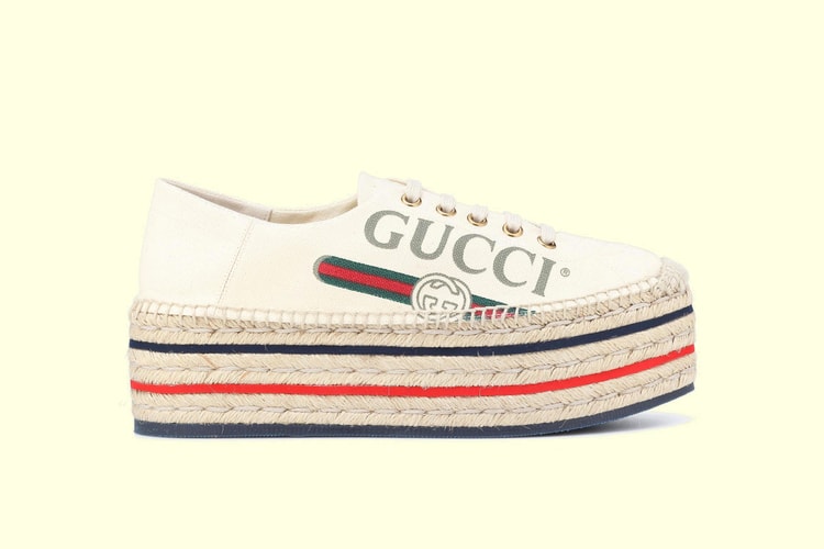 Gucci's Platform Logo Espadrilles Are a Summer Must-Have