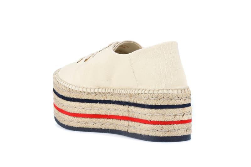 Gucci Platform Logo Summer Espadrilles Red Green Blue Vintage Statement Shoe Sneaker Crep Creme