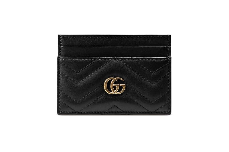 gg marmont card case dusty pink