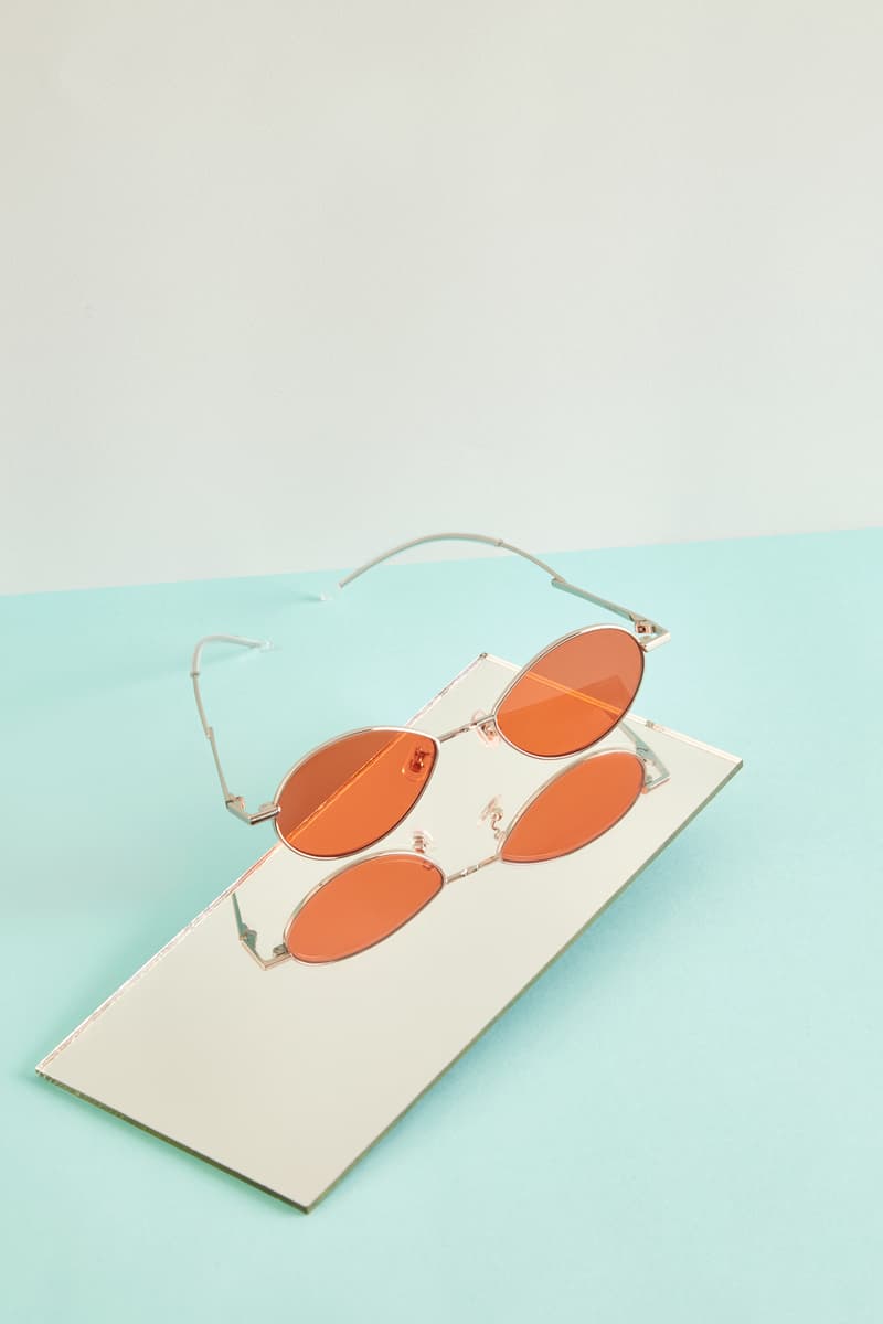 Gentler Monster Oval Sunglasses Orange Black Editorial HBX