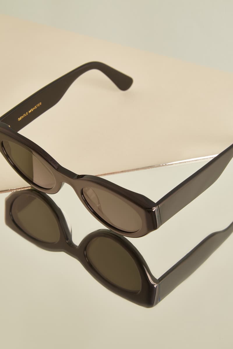 Gentler Monster Square Sunglasses Black Editorial HBX