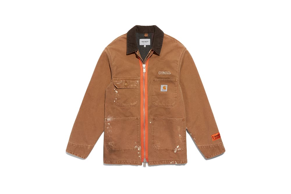 Heron Preston Carhartt WIP Jacket Tan
