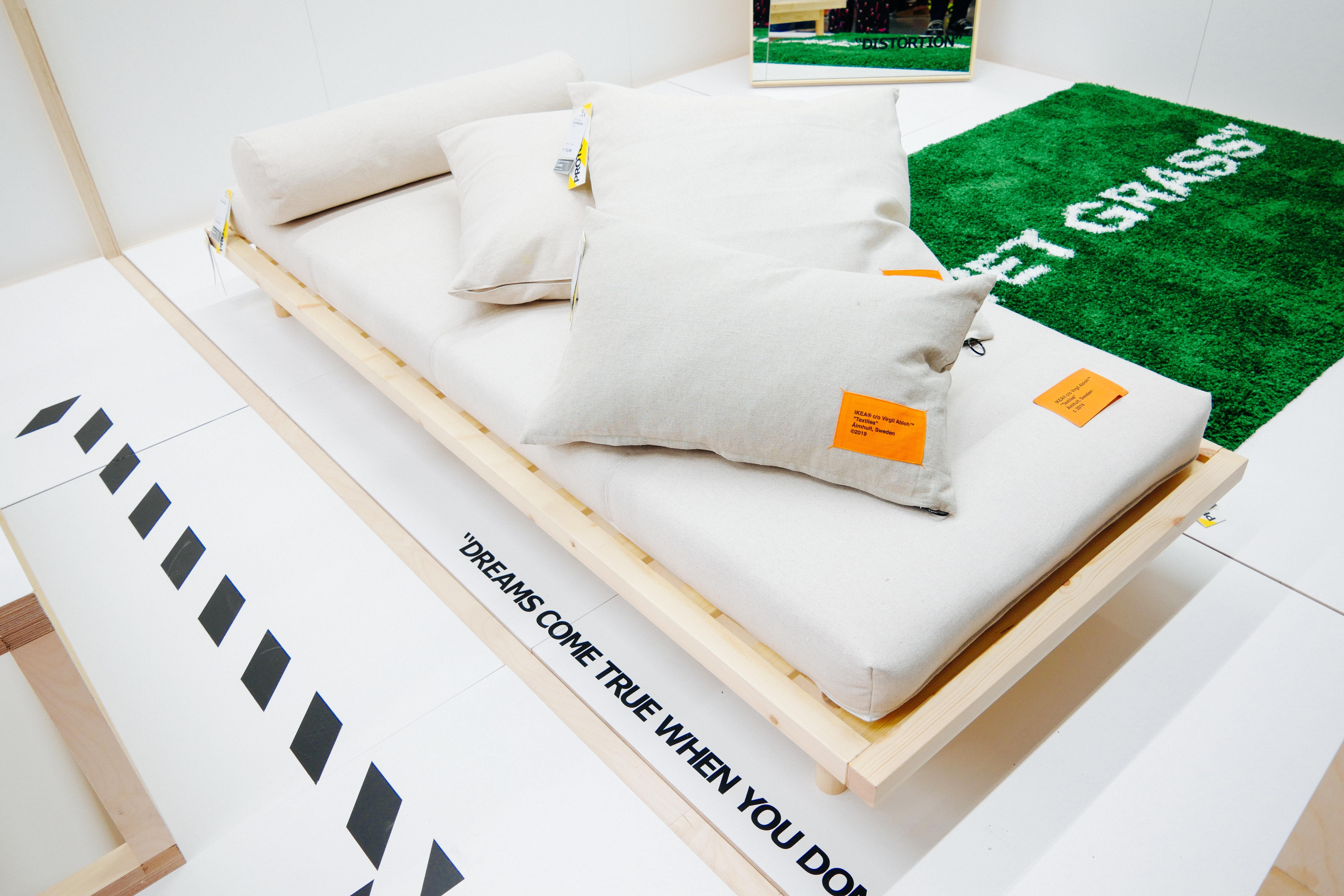 Closer Look at Virgil Abloh's IKEA Collaboration Furniture "MARKERAD"