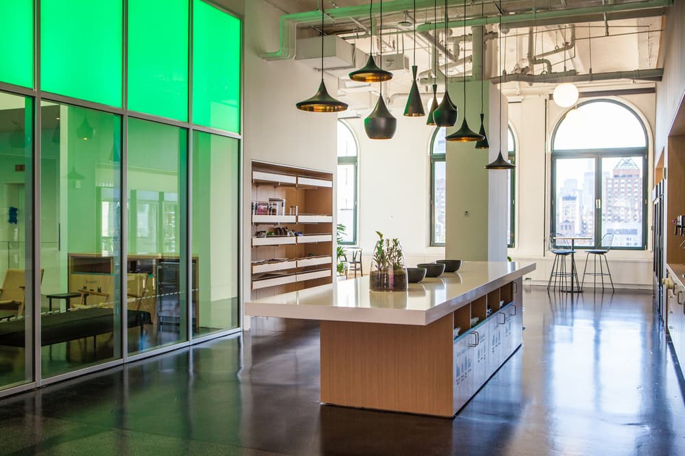 Instagram New York City Office First Look Kitchen