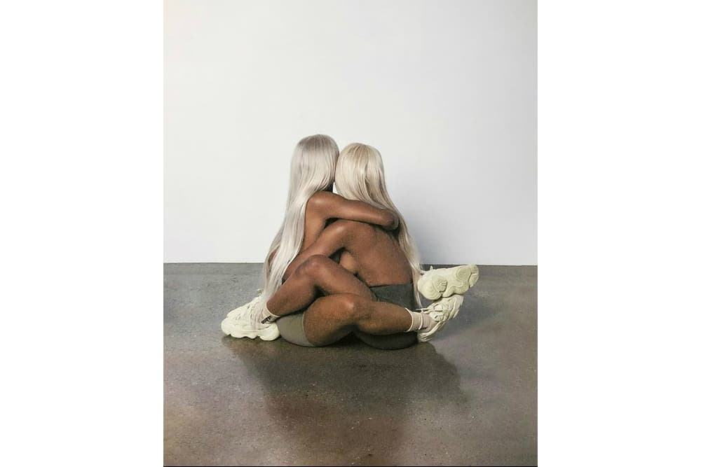 Kanye West SUPERMOON YEEZY 500 Yellow Campaign