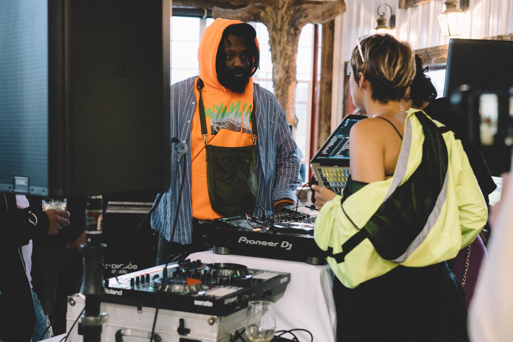 Kanye West ye Album Listening Party Wyoming Tremaine Emory Merch Hoodie Orange
