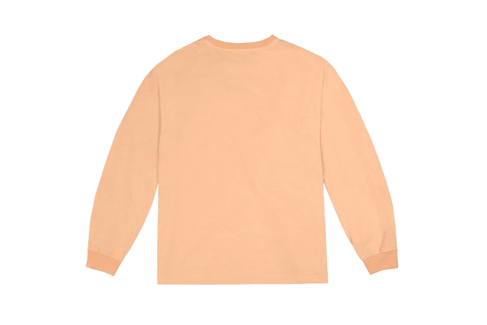 Kanye West Neon YEEZY Calabasas Just Dropped Longsleeve Neon Yellow Orange Sweater Yeezy Supply