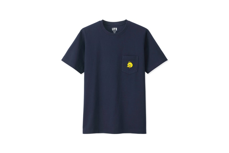 KAWS x Uniqlo UT Sesame Street Collection T-Shirt Big Bird Navy