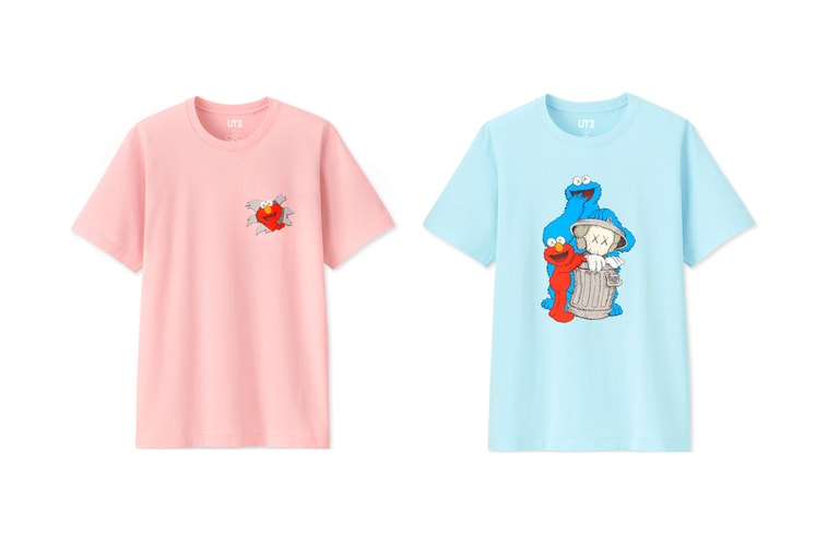 Every Single T-Shirt in the KAWs x Uniqlo UT 'Sesame Street' Collection