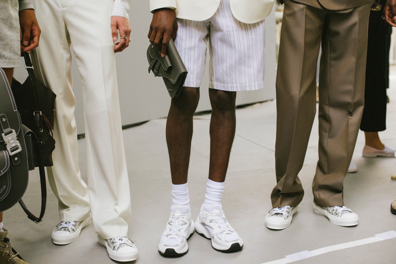 Kim Jones Dior Homme KAWS Yoon Ambush Spring Summer 2019 Show Paris Fashion Week Men's BFF Sneaker Jewelry Backstage Closer Look