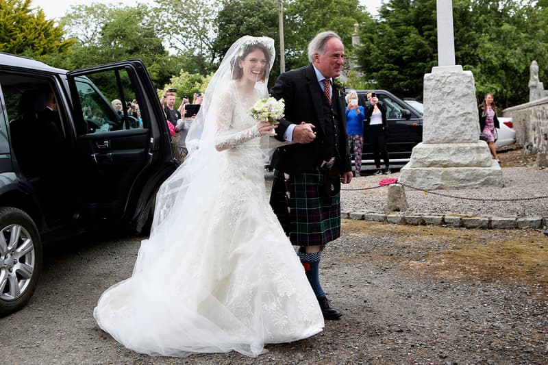 Rose Leslie Wedding Gown Scotland Game of Thrones