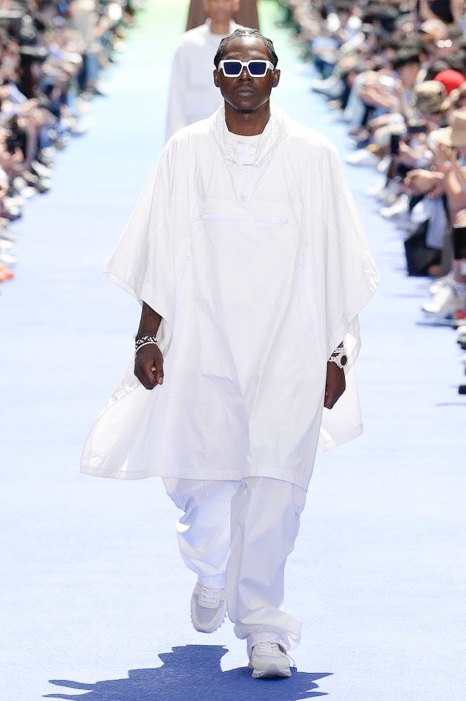 Virgil Abloh Louis Vuitton Paris Fashion Week Men's 2019 All White Look