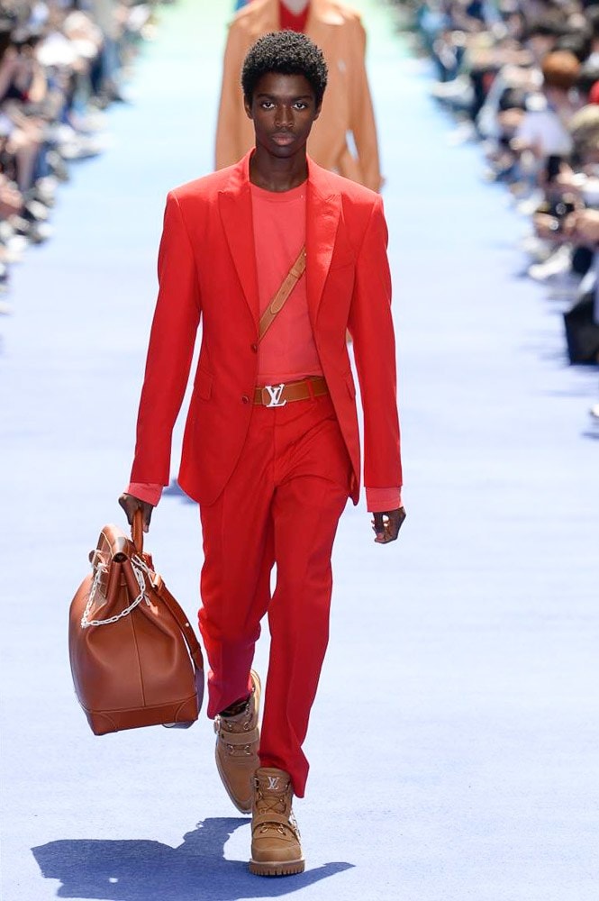 Virgil Abloh Louis Vuitton Paris Fashion Week Men's 2019 Brown Bag