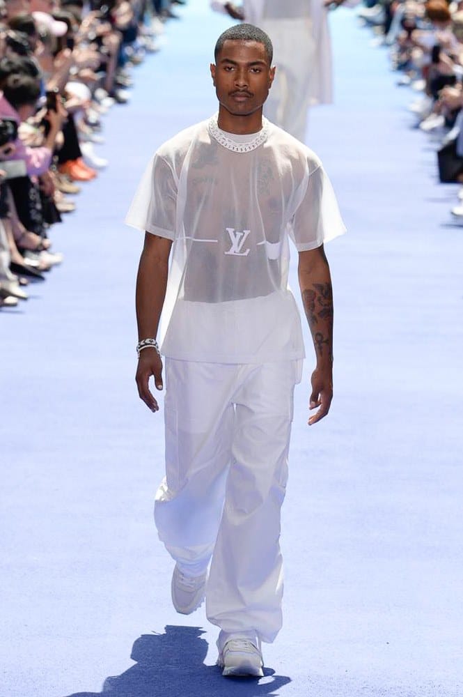 louis vuitton sheer shirt