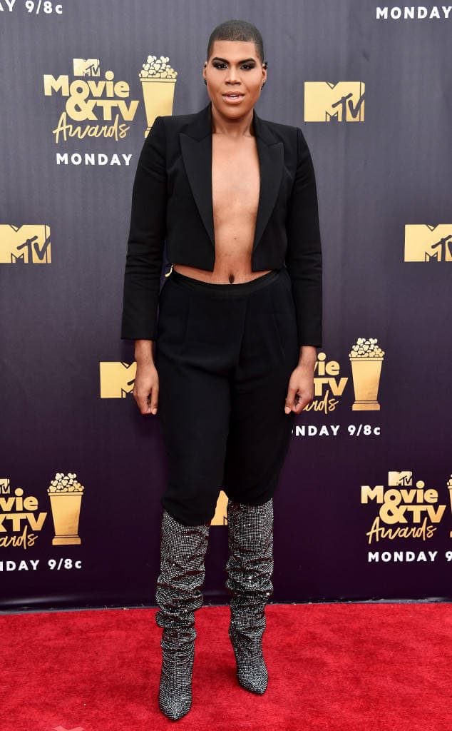 MTV Movie & TV Awards Best Dressed Red Carpet Kim Kardashian Zendaya Halsey Yara Shahidi Tiffany Haddish