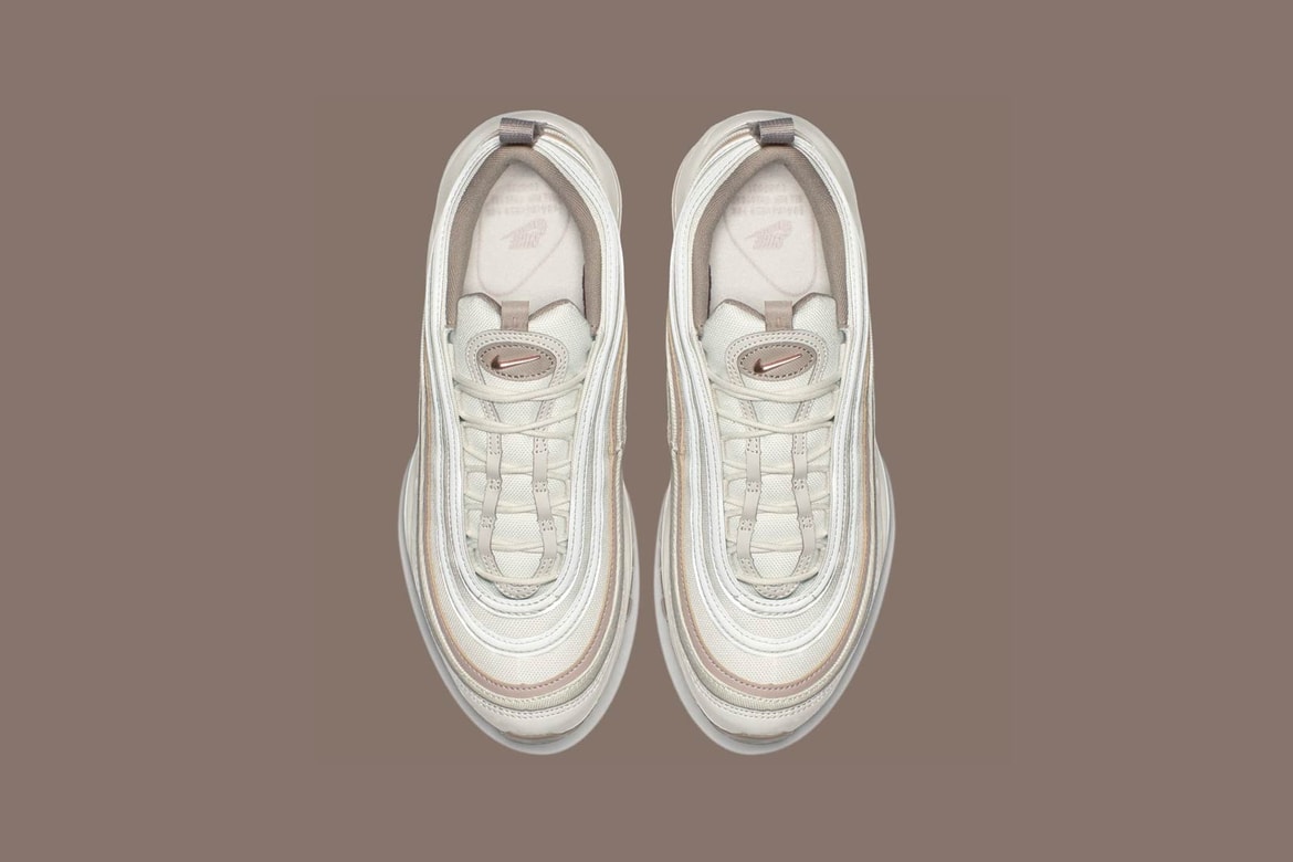 Nike S Air Max 97 Premium In Rose Gold And Cream Hypebae