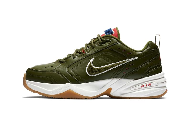 Nike Air Monarch Father's Day Green White