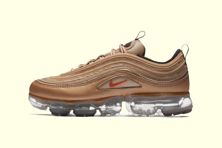 Nike's Air VaporMax 97 Arrives in a Women's-Exclusive Light Gold "Blur"