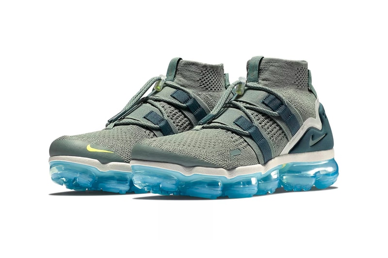 Nike Air VaporMax Flyknit Utility Clay Green Barely Grey
