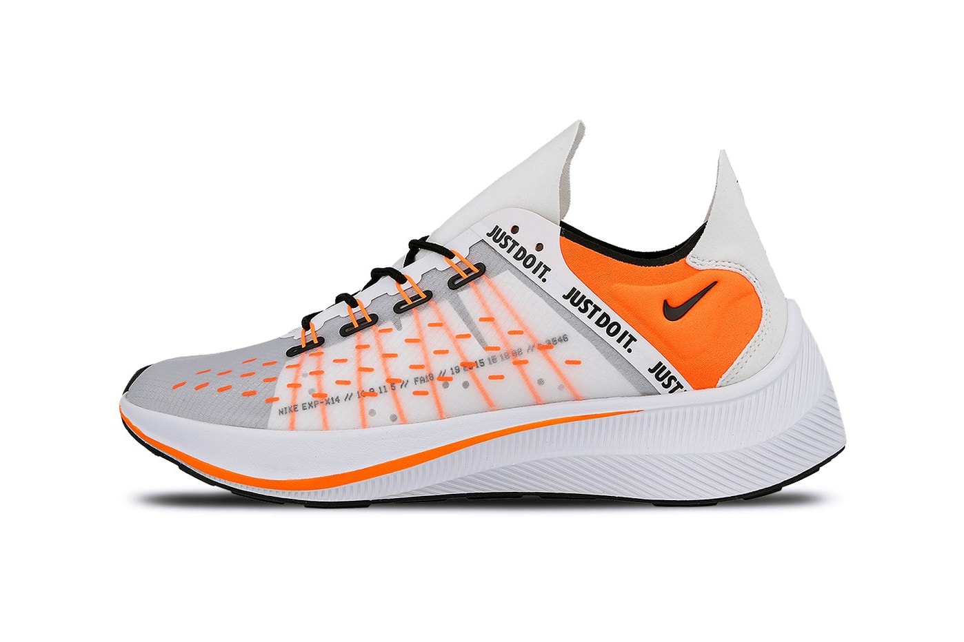 Nike EXP-X14 Just Do It Orange White