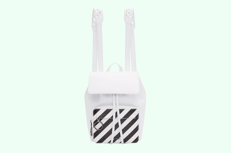 off white backpack mini