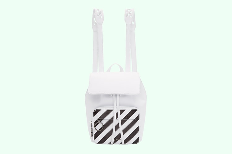 Off-White™'s Diagonal Stripe Mini Backpack Will Keep You Cool This Summer