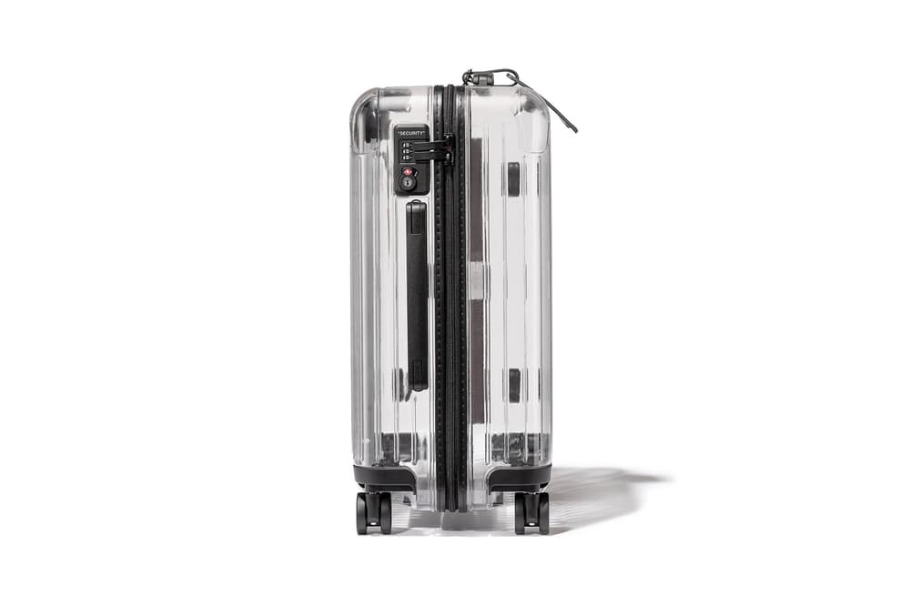 Off-White™ Virgil Abloh RIMOWA Transparent Suitcase Luggage Collaboration