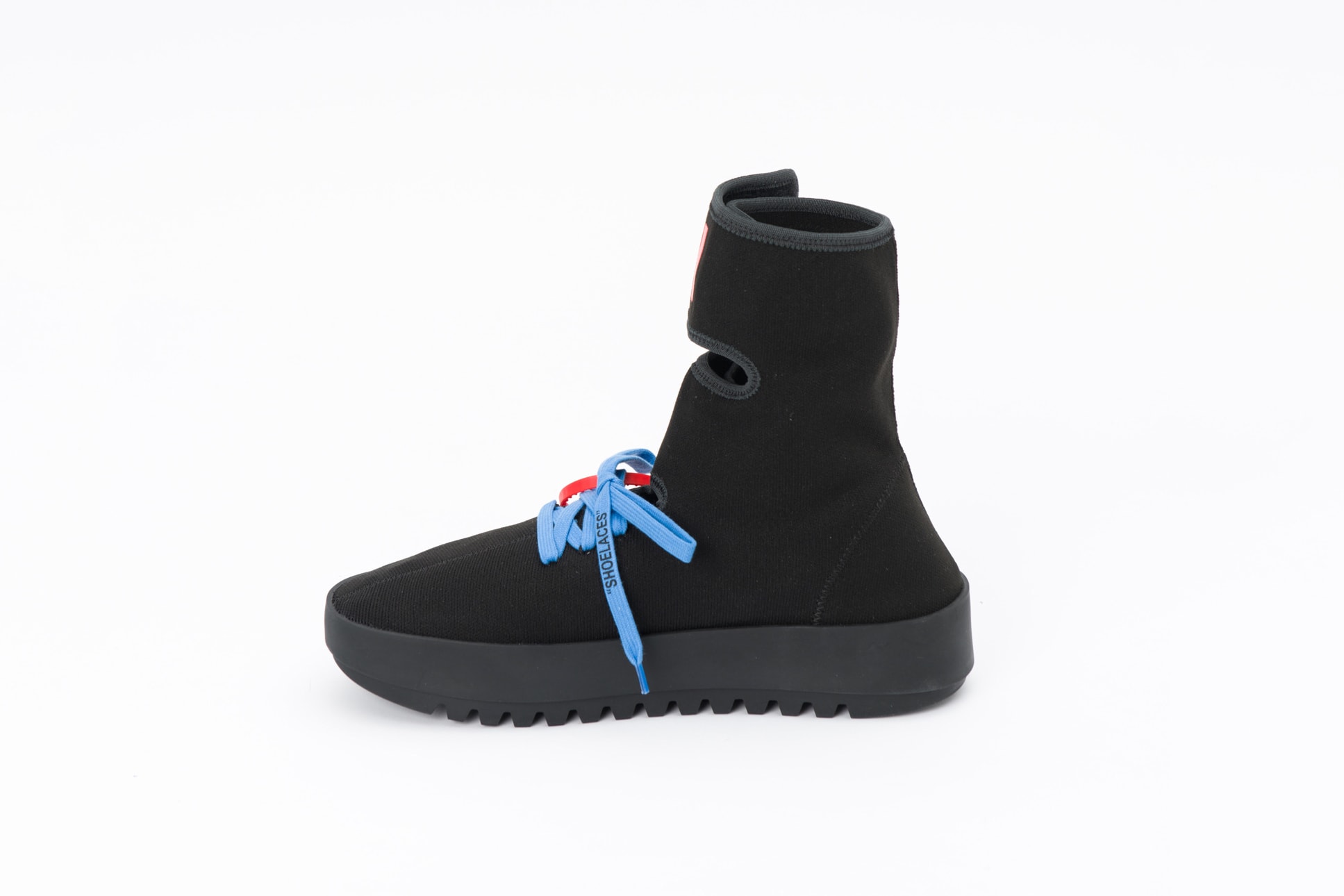 Off-White™'s New Scuba Boot Sneakers Footwear Shoes Laces Zip Tie
