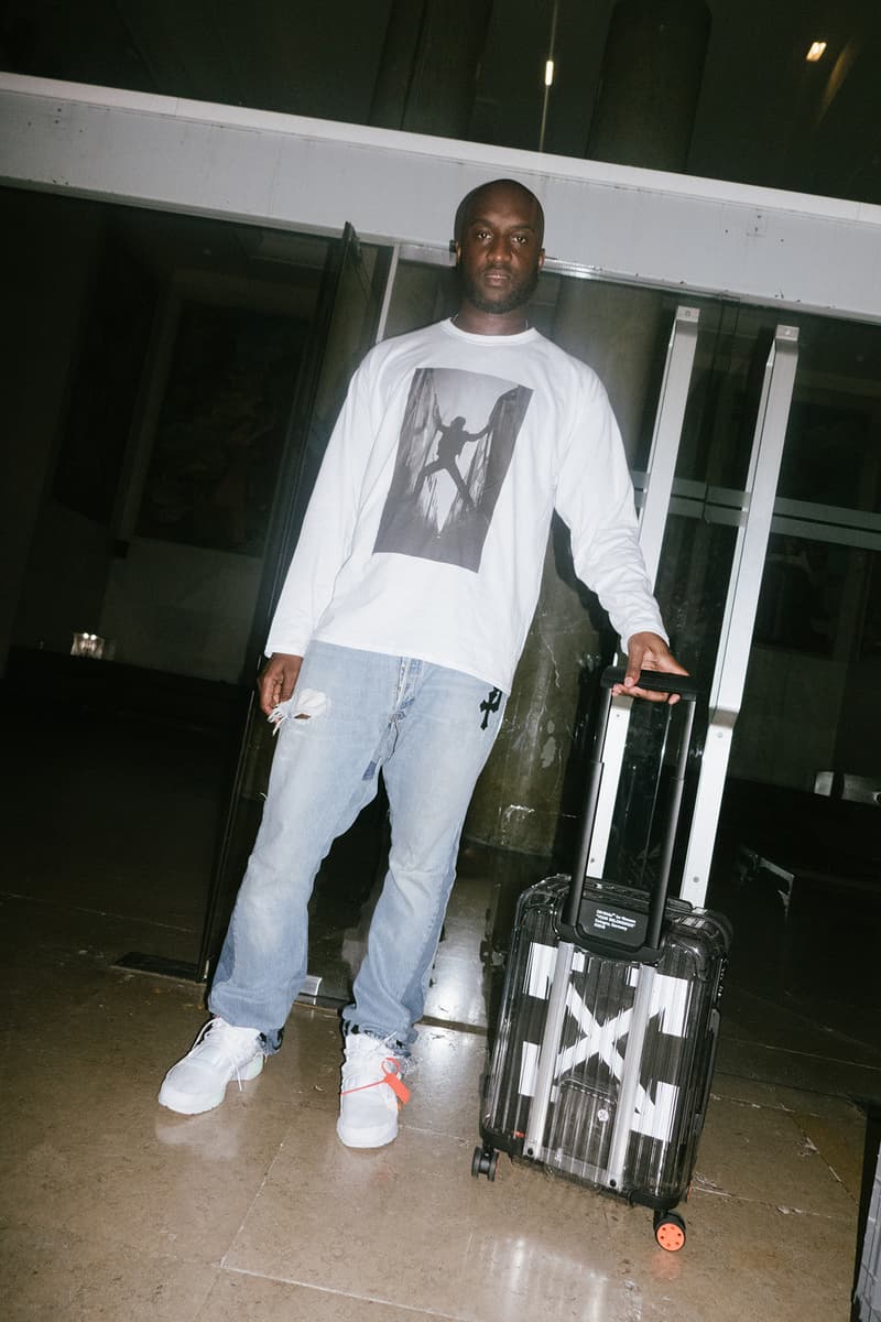 Off-White Virgil Abloh Rimowa Transparent Suitcase Luggage Collaboration