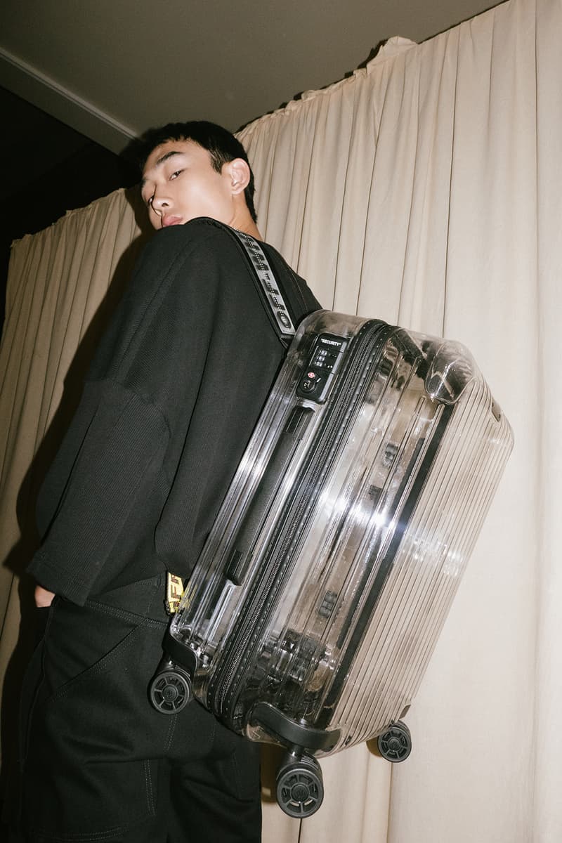 Off-White Virgil Abloh Rimowa Transparent Suitcase Luggage Collaboration