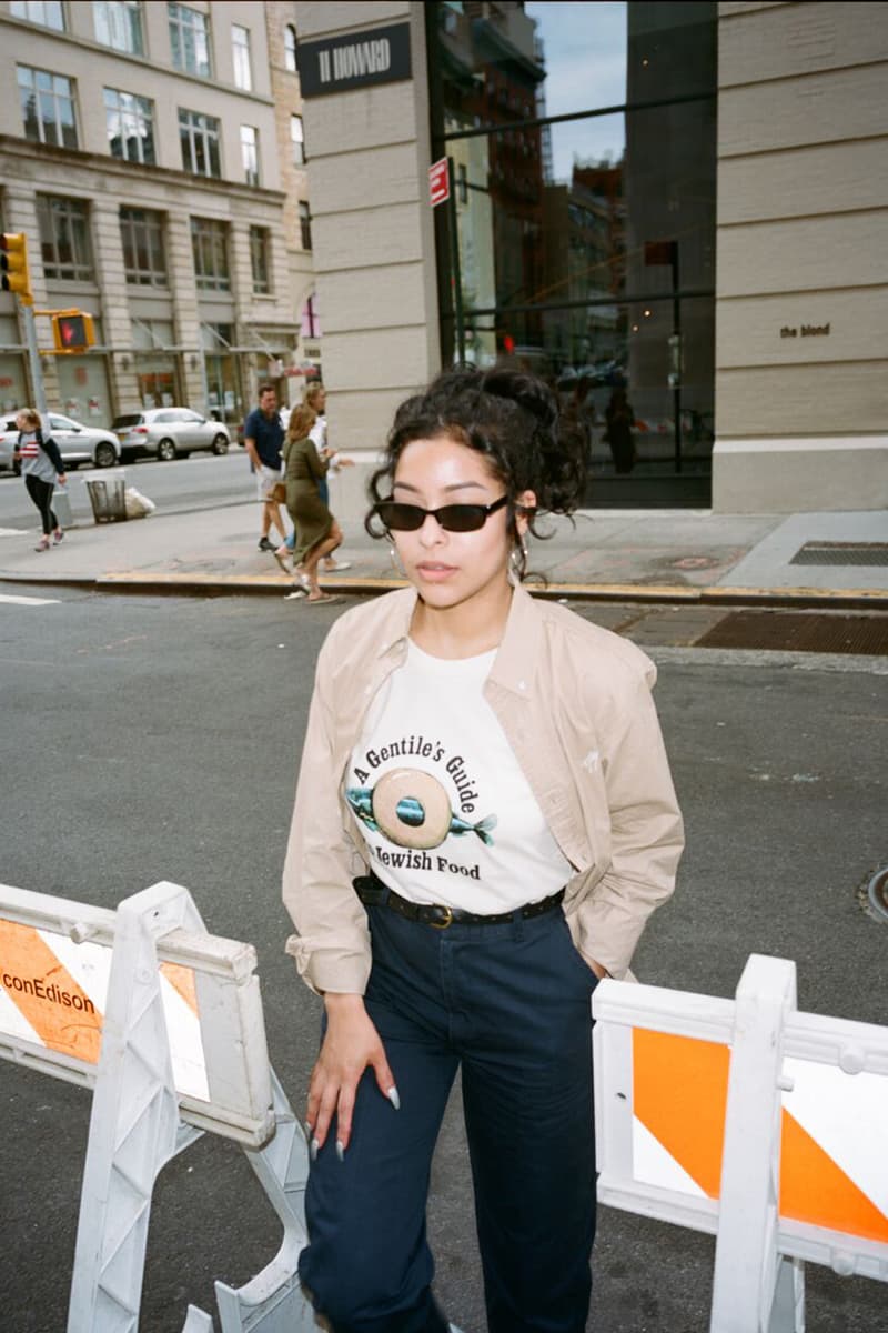 ONLY NY x New York Magazine Collaboration Psychedelic Gentile's T-shirt Natrual