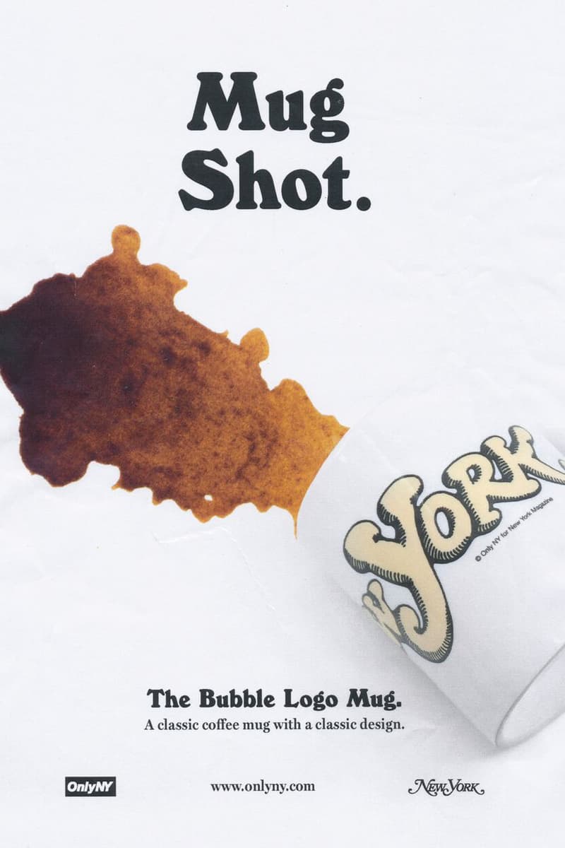 ONLY NY x New York Magazine Collaboration Bubble Logo Mug White