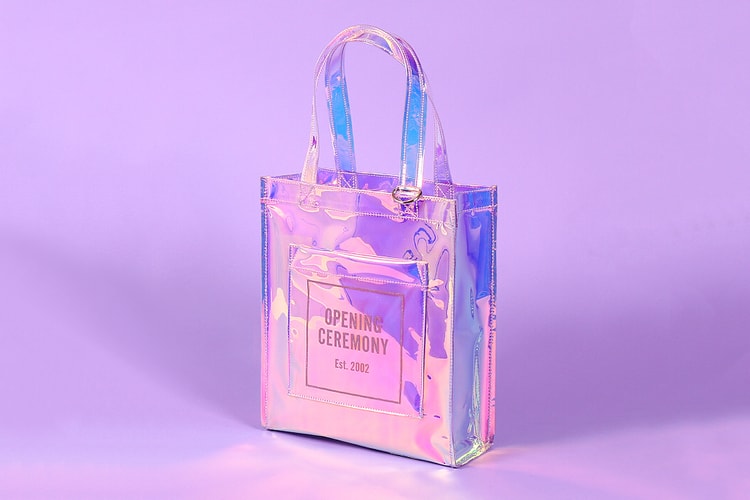 Opening Ceremony's New Mirror Tote Bags Are Captivating