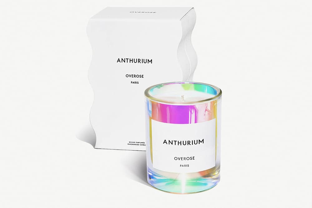 Overose Holographic Candles Nudesse Valkiria Anthurium