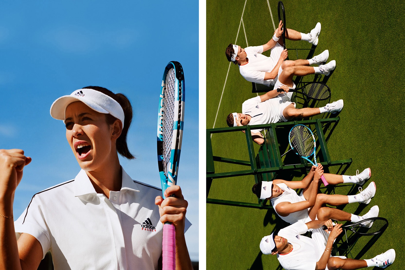 palace adidas originals tennis collaboration collection wimbledon blondey mccoy