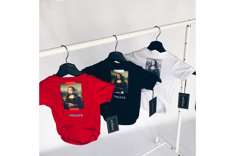 paw main off white woof virgil abloh pet dog cat pawlenciaga pupreme mona lisa