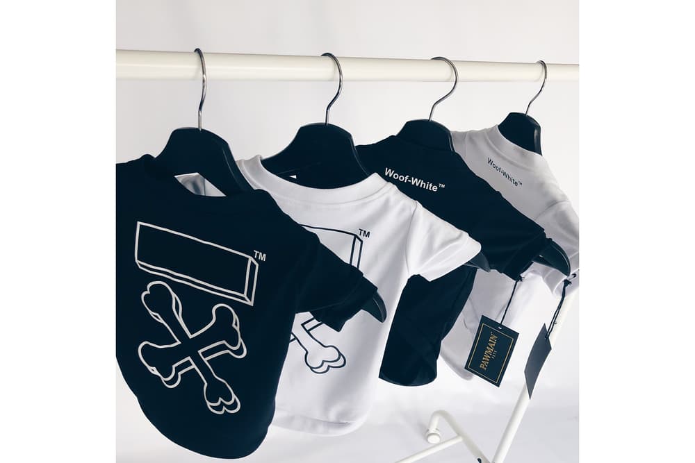 paw main off white woof virgil abloh pet dog cat pawlenciaga pupreme mona lisa