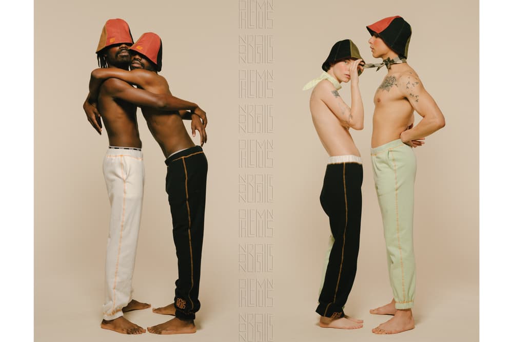 PHLEMUNS Nonbasics Lookbook Denim Hats White Green Black Orange