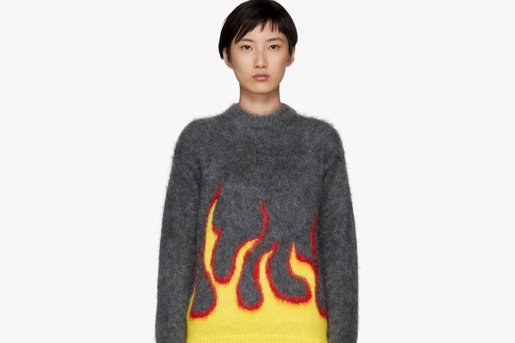 Prada's Latest Mohair Sweater Brings the Heat